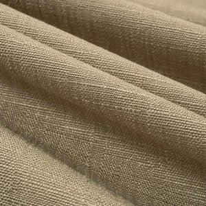 Shimmery Fawn Beige Faux Linen Upholstery Drapery Fabric
