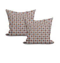 Load image into Gallery viewer, Schumacher Mottley grid pillow cover 