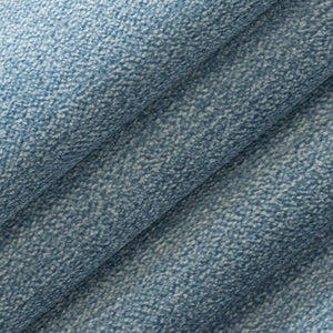 Heavy Duty Fade Resistant Chambray Blue Velvet Upholstery Fabric