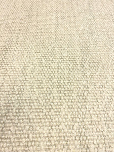 Designer Water Stain Resistant Cream Gray MCM Mid Century Modern Tweed Boucle Upholstery Fabric STA 5098
