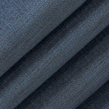 Load image into Gallery viewer, Heavy Duty Fade Resistant Denim Blue Velvet Upholstery Fabric