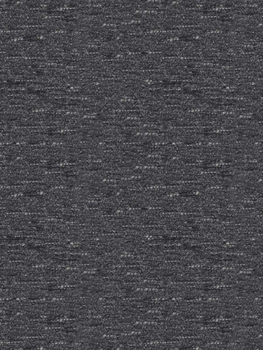Stain Resistant Heavy Duty MCM Mid Century Modern Tweed Chenille Charcoal Black Gray Upholstery Fabric FB