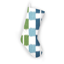Load image into Gallery viewer, Thibaut Kasuri Christmas Stocking