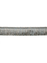 Load image into Gallery viewer, 1.75" Wide Seafoam Aqua Blue Brush Upholstery Fringe Trim
