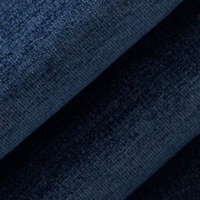 Load image into Gallery viewer, Heavy Duty Fade Resistant Indigo Navy Blue Velvet Upholstery Fabric