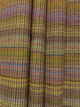Load image into Gallery viewer, 1.5 Yard Designer Water &amp; Stain Resistant Hot Pink Orange Green Blue Woven Kilim Stripe Upholstery Fabric WHS 4642