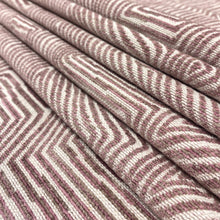 Load image into Gallery viewer, Kravet Dendera Rose Clay Lavender Abstract Water &amp; Stain Resistant Chenille Upholstery Fabric STA 5090