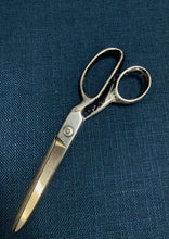 Load image into Gallery viewer, Water Stain Resistant Prussian Blue MCM Mid Century Modern Upholstery Drapery Fabric STA 5136