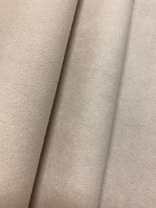 Designer Taupe Suede Upholstery Fabric WHS 4607