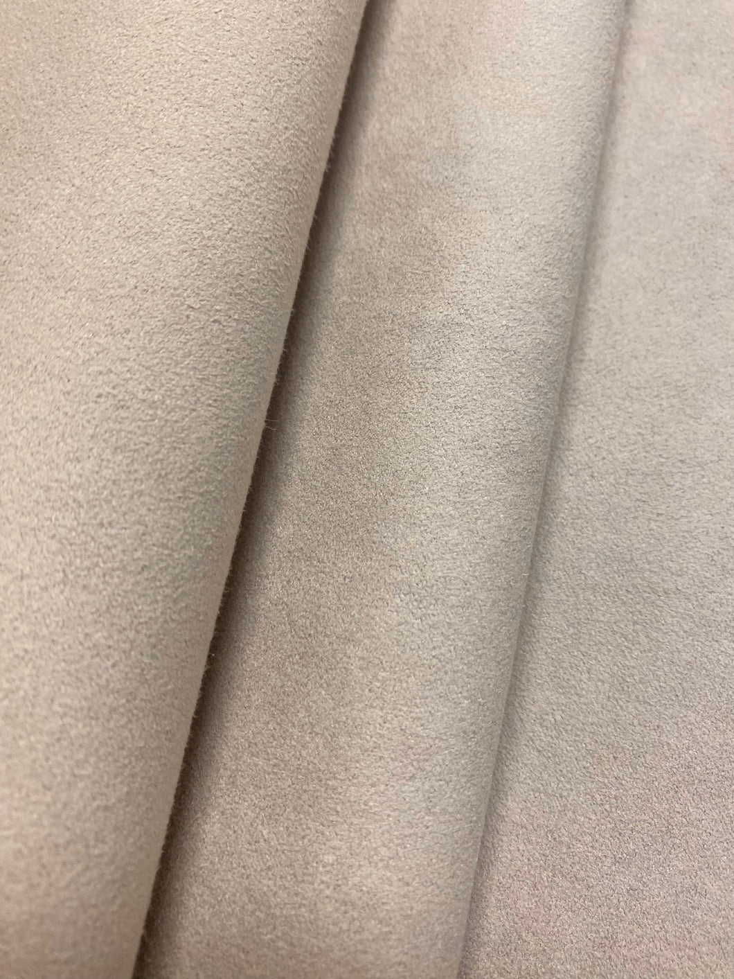 Designer Taupe Suede Upholstery Fabric WHS 4607