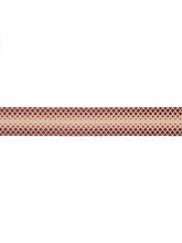 Load image into Gallery viewer, 2&quot; Wide Beige Burgundy Red Seafoam Geometric Drapery Tape Trim