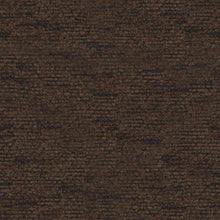 Load image into Gallery viewer, Stain Resistant Heavy Duty MCM Mid Century Modern Tweed Chenille Chocolate Brown Black Upholstery Fabric FB