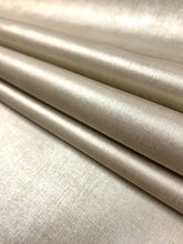 Load image into Gallery viewer, Designer Warm Silver Metallic Faux Leather Upholstery Vinyl WHS 5105