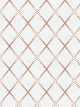 Load image into Gallery viewer, Cotton Cream Rose Pink Geometric Embroidered Drapery Fabric FB