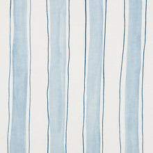 Load image into Gallery viewer, Pair of Custom Made Schumacher Tracing Stripes Pillow Covers - One Side