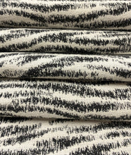 Load image into Gallery viewer, Stout Sunbrella Holden Black White Reversible Animal Pattern Upholstery Fabric WHS 5121