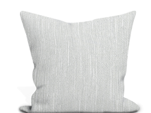 Load image into Gallery viewer, Custom Pillow Cover in Geometric Abstract Thibaut Zeta in Platinum - One Side