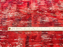 Load image into Gallery viewer, Brentano 4585 Fontaine Sangria Stain Resistant Rusty Red Beige Orange Abstract Upholstery Fabric