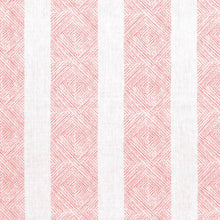 Load image into Gallery viewer, Set of Two Made to Order Thibaut Clipperton Stripe Side Drapery Panels