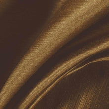 Load image into Gallery viewer, Cotton Blend Nut Gold Satin Slub Upholstery Drapery Fabric