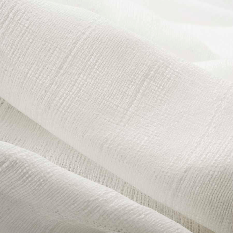 118” Wide Semi Sheer Off White Open Weave Drapery Fabric FB