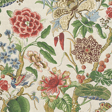 Load image into Gallery viewer, Set of Two Made to Order Thibaut Hill Garden Side Drapery Panels