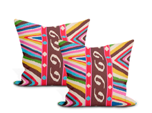 Load image into Gallery viewer, Schumacher Terence Ikat Pillow Cover