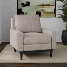 Load image into Gallery viewer, Heavy Duty Victorian Stripe Sage Grey Upholstery Drapery Fabric