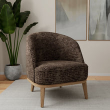 Load image into Gallery viewer, Heavy Duty Brown Alligator Reptile Chenille Animal Pattern Upholstery Fabric