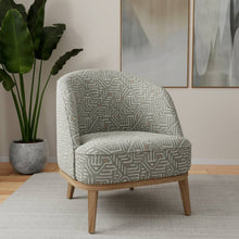 Load image into Gallery viewer, Heavy Duty Grey Coral Abstract Ethnic Geometric Upholstery Fabric