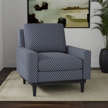 Load image into Gallery viewer, Heavy Duty Tufted Diamond Navy Blue Upholstery Drapery Fabric