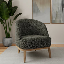 Load image into Gallery viewer, Heavy Duty Black Cream Small Dot Cheetah Animal Pattern Upholstery Fabric