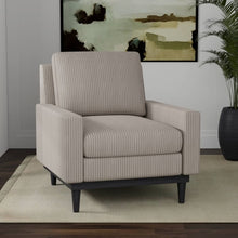 Load image into Gallery viewer, Heavy Duty Victorian Stripe Sage Grey Upholstery Drapery Fabric