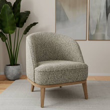 Load image into Gallery viewer, Heavy Duty Cream Grey Abstract Chenille Animal Pattern Upholstery Fabric