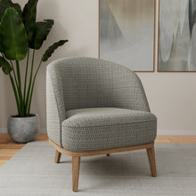 Load image into Gallery viewer, Black Cream Geometric Woven Diamond Upholstery Fabric