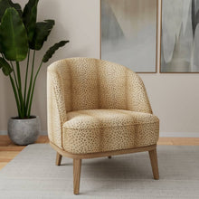 Load image into Gallery viewer, Heavy Duty Beige Black Fawn Animal Pattern Upholstery Fabric