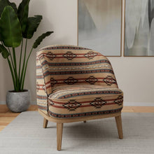 Load image into Gallery viewer, Heavy Duty Rusty Brown Tan Black Southwestern Ethnic Geometric Upholstery Fabric