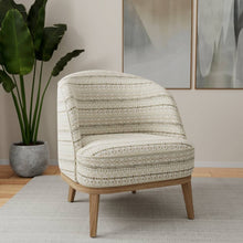 Load image into Gallery viewer, Heavy Duty Cream Mustard Taupe Brown Ethnic Geometric Upholstery Fabric