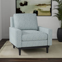 Load image into Gallery viewer, Heavy Duty Damask Medallion Antique Teal Azure Upholstery Drapery Fabric