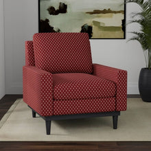 Load image into Gallery viewer, Heavy Duty Tufted Diamond Garnet Burgundy Red Upholstery Drapery Fabric