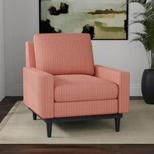 Load image into Gallery viewer, Heavy Duty Victorian Stripe Dusty Rose Upholstery Drapery Fabric