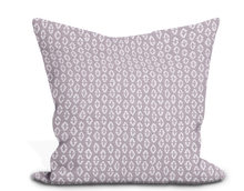 Load image into Gallery viewer, Custom Pillow Cover in Thibaut Perry in Lilac - One Side