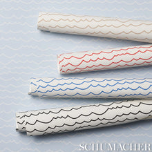 Load image into Gallery viewer, Schumacher Waves Wallpaper 5007462 / Blue