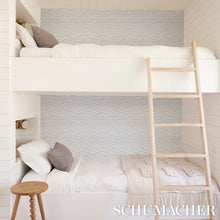 Load image into Gallery viewer, Schumacher Waves Wallpaper 5007462 / Blue