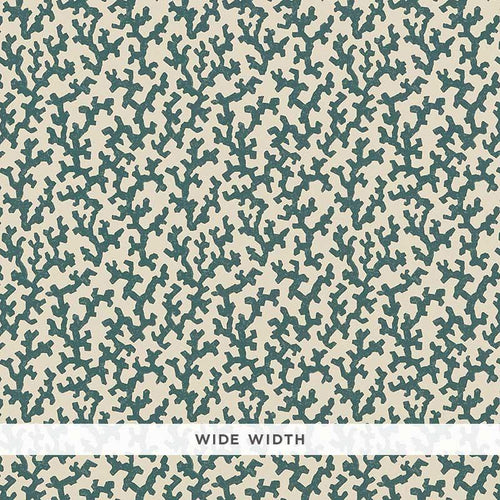 Schumacher Folly Wallpaper 5008005 / Peacock Blue