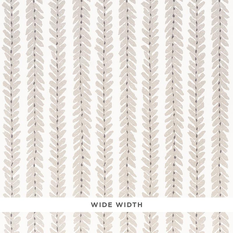 Schumacher Woodperry Wallpaper 5008790 / Taupe
