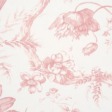 Load image into Gallery viewer, Schumacher Toile De Fleurs Wallpaper 5009123 / Pink