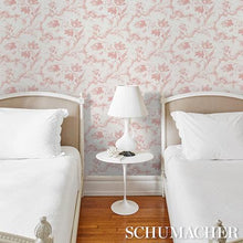 Load image into Gallery viewer, Schumacher Toile De Fleurs Wallpaper 5009123 / Pink