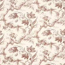 Load image into Gallery viewer, Schumacher Toile De Fleurs Wallpaper 5009124 / Fawn