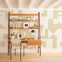 Load image into Gallery viewer, Schumacher Binary Panel Set Wallpaper 5009694 / Camel